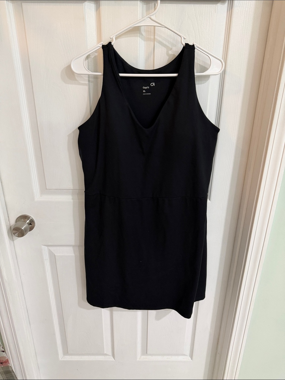 GAP Black Tank Dress with Scoop Neck
